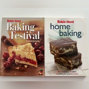2 ROBIN HOOD Baking Books
